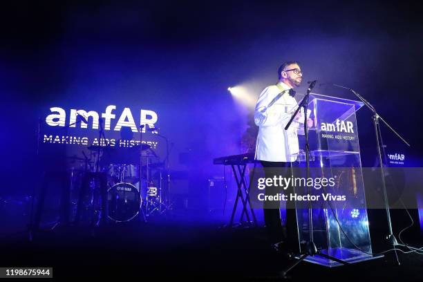 Eric Muscatell, Vice President of Development of amfAR during the amfAR Gala Mexico City 2020 on February 04, 2020 in Mexico City, Mexico.