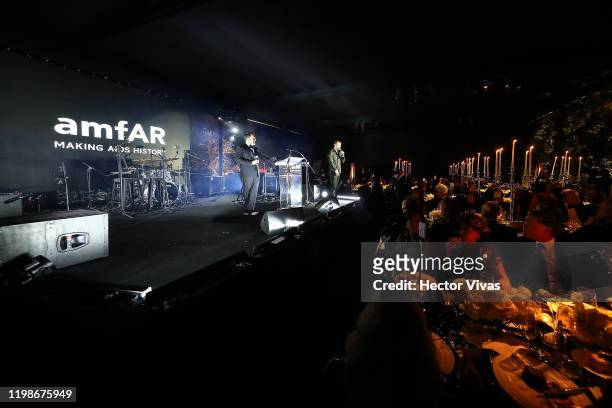 Atmosphere during the amfAR Gala Mexico City 2020 on February 04, 2020 in Mexico City, Mexico.