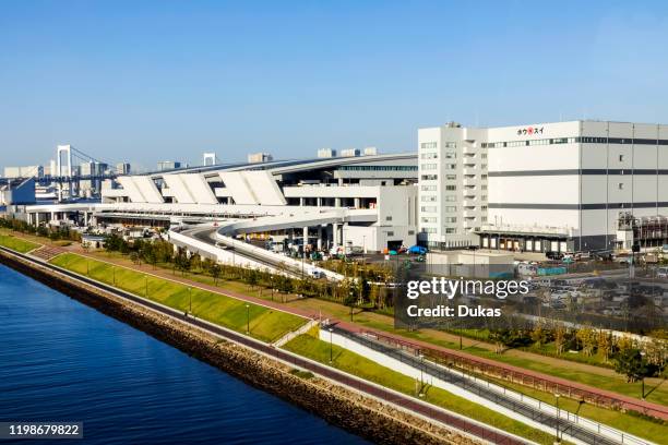 Japan, Honshu, Tokyo, Toyosu Fish Market, Exterior View, 30076463.