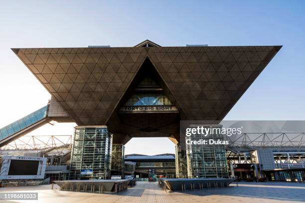 Japan, Honshu, Tokyo, Tokyo Waterfront City, Odaiba, Tokyo Big Sight Convention Center Building, 30076413.