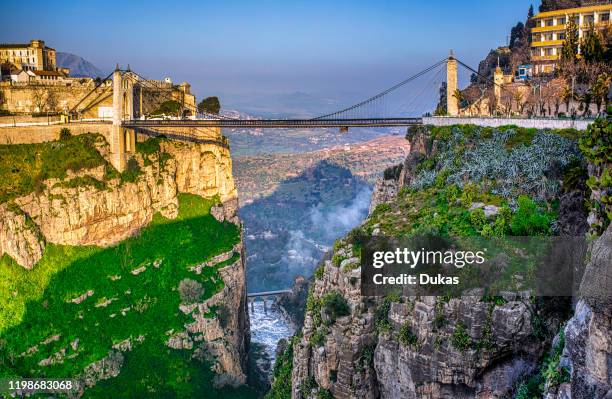 Algeria, Constantine City, Constantine Bridge, Sidi M«Cid.