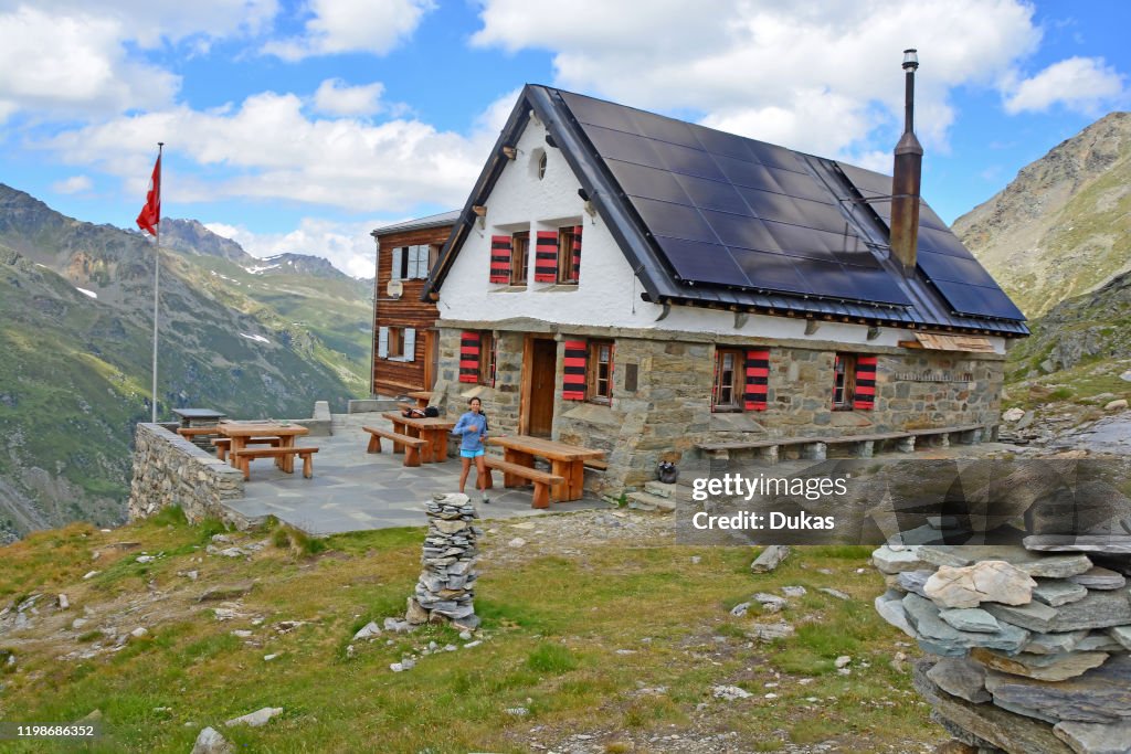 The Turtmann Mountain Hut