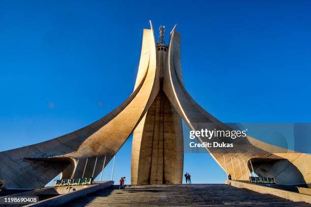 Algeria, Algiers, Martyrs Monument , Memorial, Makam El Chahid.