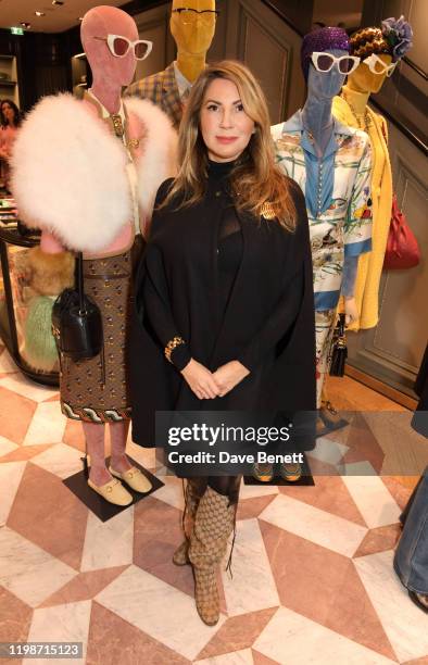 Chloe Franses attends The Lady Garden Foundation Gucci Breakfast on February 5, 2020 in London, United Kingdom.