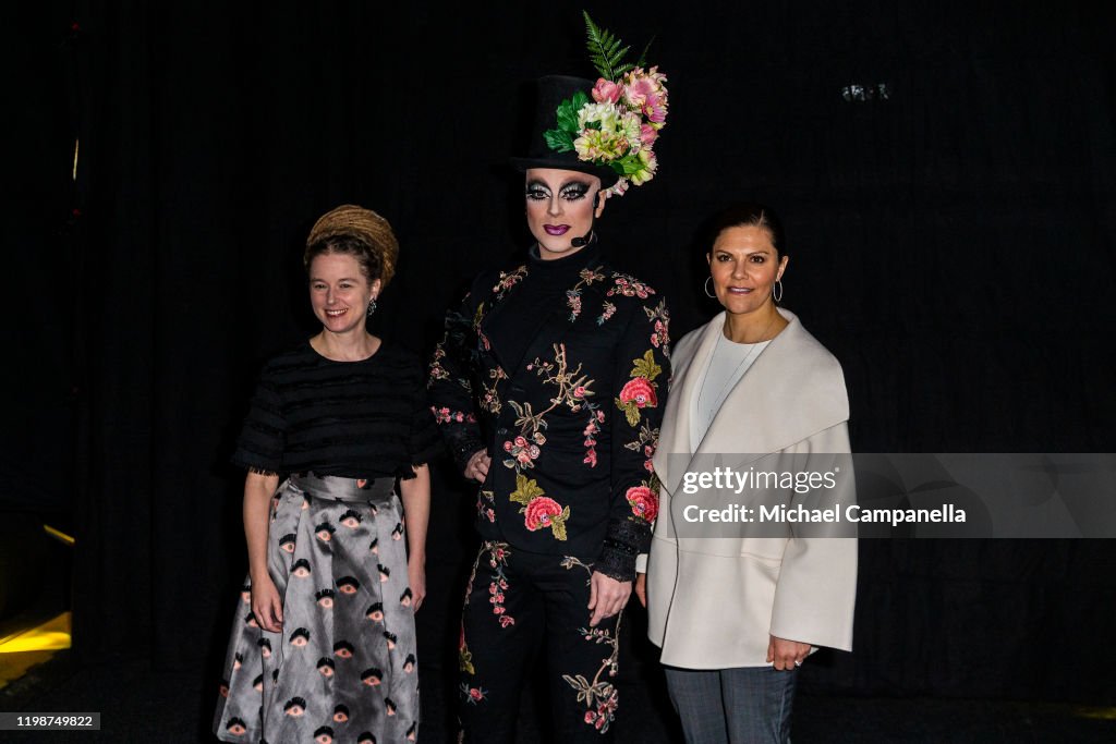 Crown Princess Victoria Of Sweden Attends Folk and Culture 2020