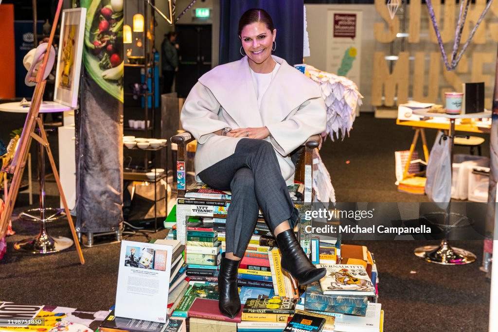 Crown Princess Victoria Of Sweden Attends Folk and Culture 2020