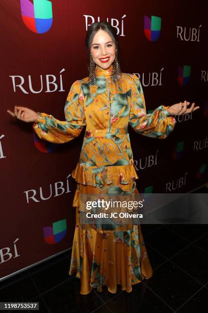 Actress Camila Sodi attends the premiere of Univision's "Rubí" at AMC Century City 15 on January 10, 2020 in Century City, California.