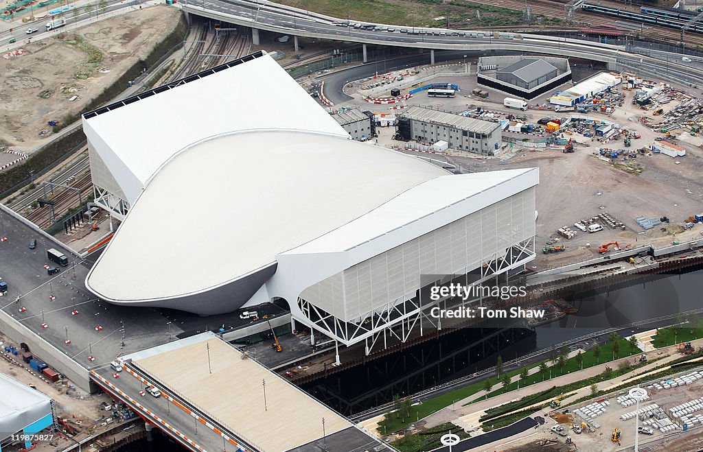 Aerial Views Of The London 2012 Olympic Venues