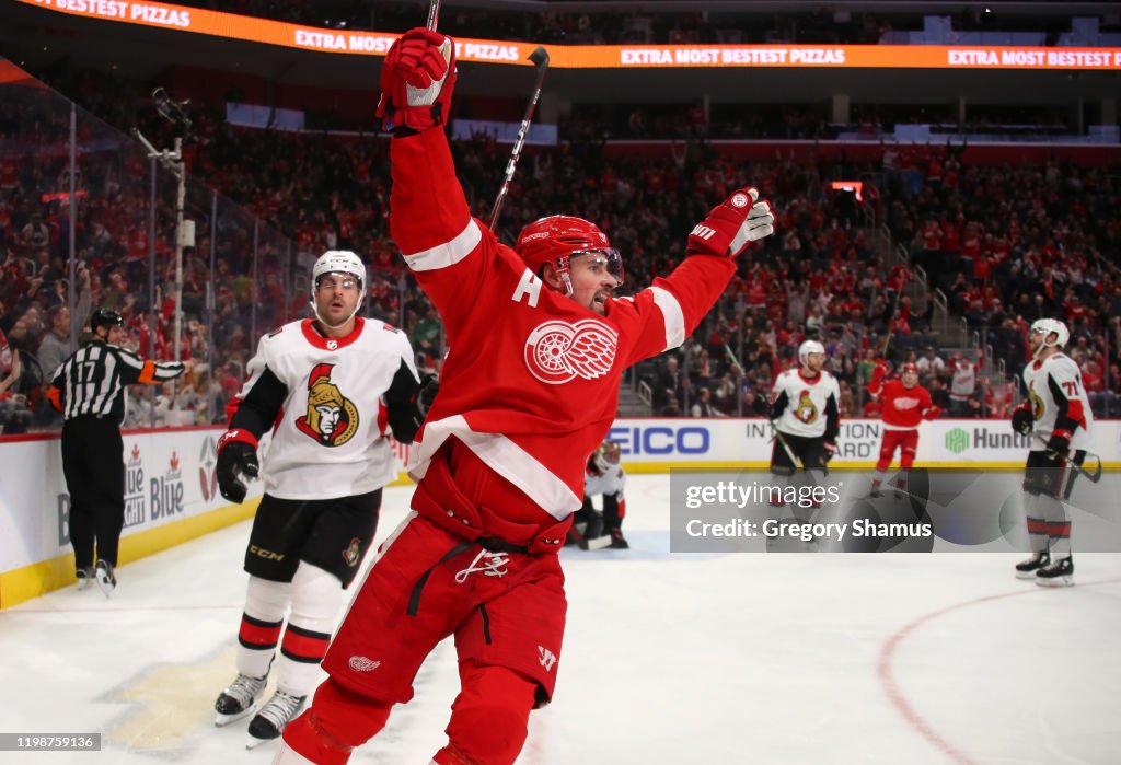 Ottawa Senators v Detroit Red Wings