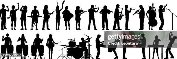 musiker - drummer stock-grafiken, -clipart, -cartoons und -symbole