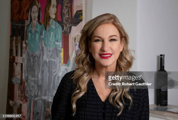 Recording Academy President Deborah Dugan is photographed for Los Angeles Times on January 10, 2020 in Santa Monica, California. PUBLISHED IMAGE....