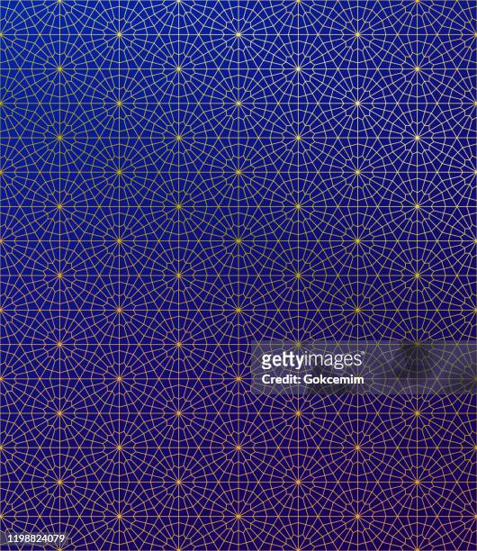 gold islamic pattern on gradient background. - islam stock illustrations