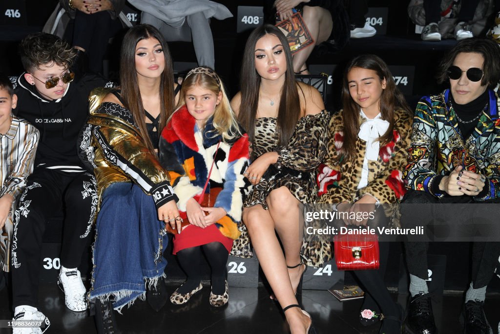 Dolce & Gabbana - Front Row - Milan Men's Fashion Week Fall/Winter 2020/2021