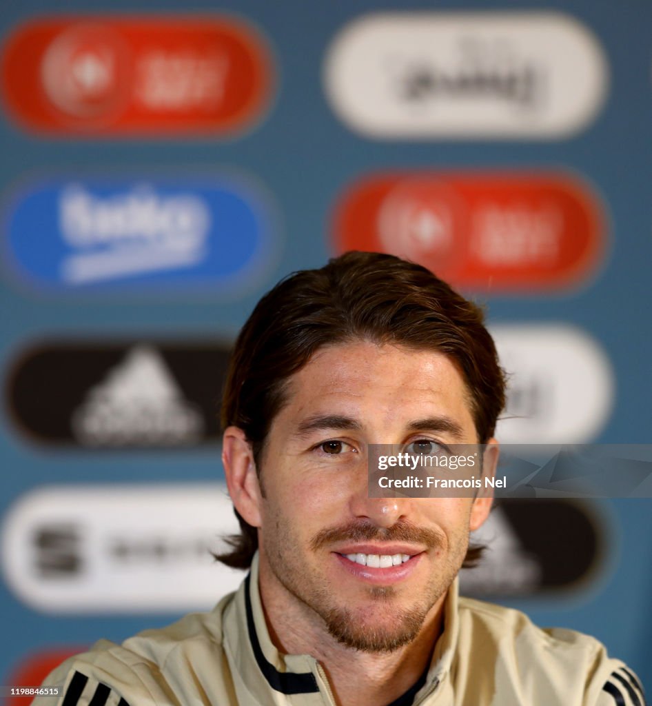 Real Madrid Training Session and Press Conference