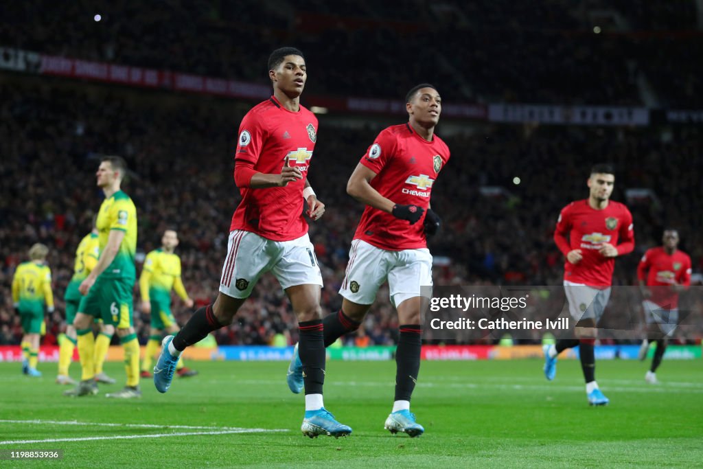 Manchester United v Norwich City - Premier League