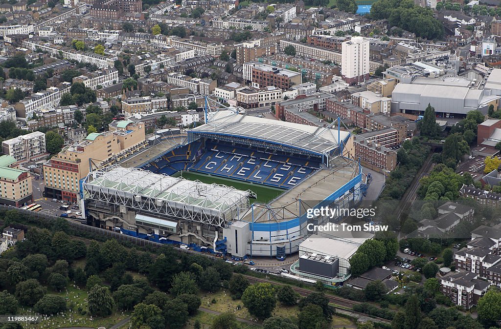 Aerial Views Of London Football Stadiums