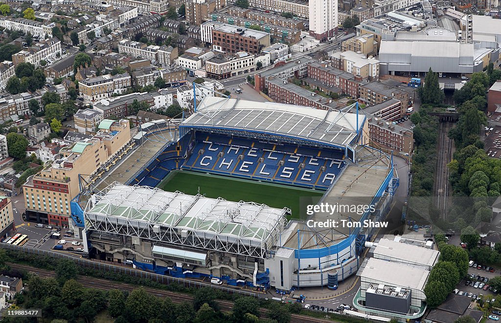 Aerial Views Of London Football Stadiums