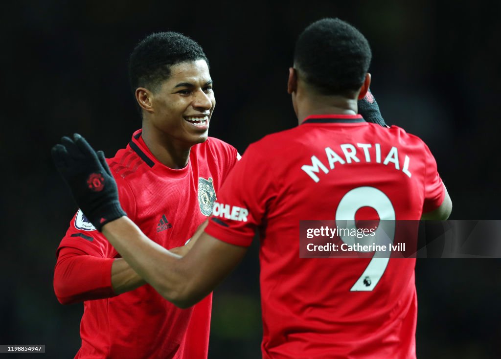 Manchester United v Norwich City - Premier League