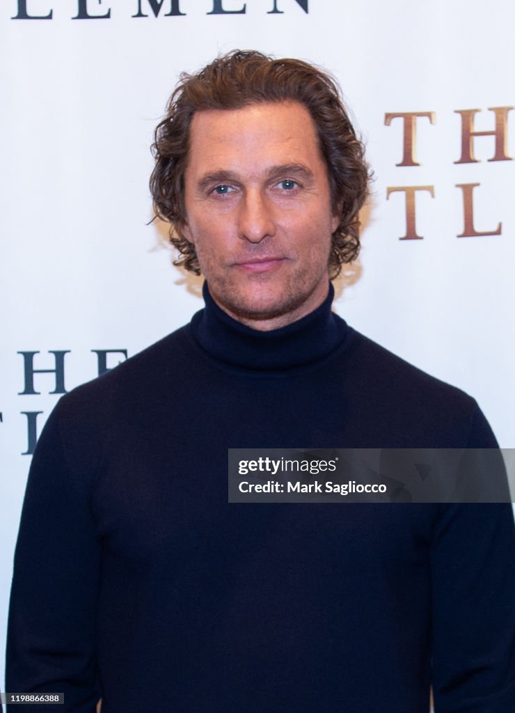 "The Gentlemen" New York Photo Call