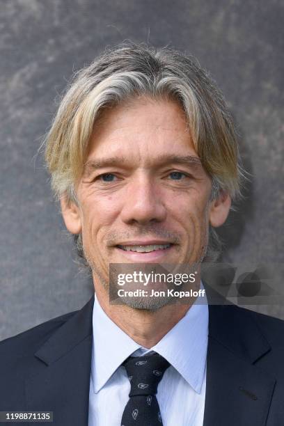 Stephen Gaghan attends the Premiere of Universal Pictures' "Dolittle" at Regency Village Theatre on January 11, 2020 in Westwood, California.