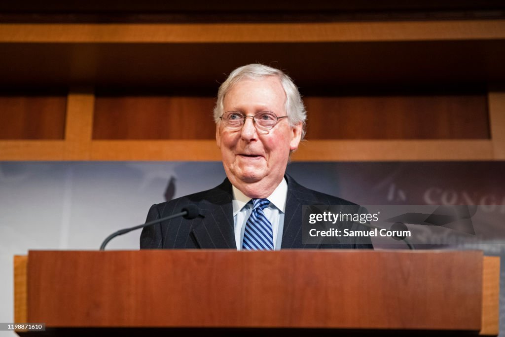 Senate Votes On Final Verdict In Impeachment Trial Of President Donald Trump