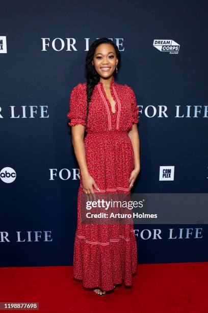 Talent and executive producers from ABC's new drama "For Life" celebrated their premiere in New York this evening with a red carpet, screening and...