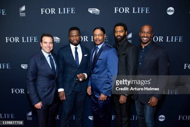 The creative team for ABCs new drama For Life, including Creator and Executive Producer Hank Steinberg, Executive Producer and star Curtis 50 Cent...