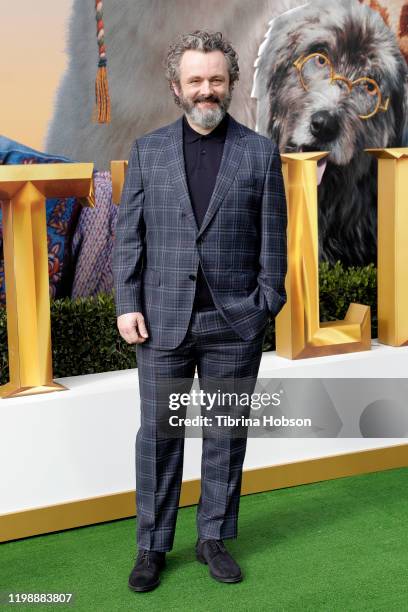 Michael Sheen attends the Premiere of Universal Pictures' "Dolittle" at Regency Village Theatre on January 11, 2020 in Westwood, California.