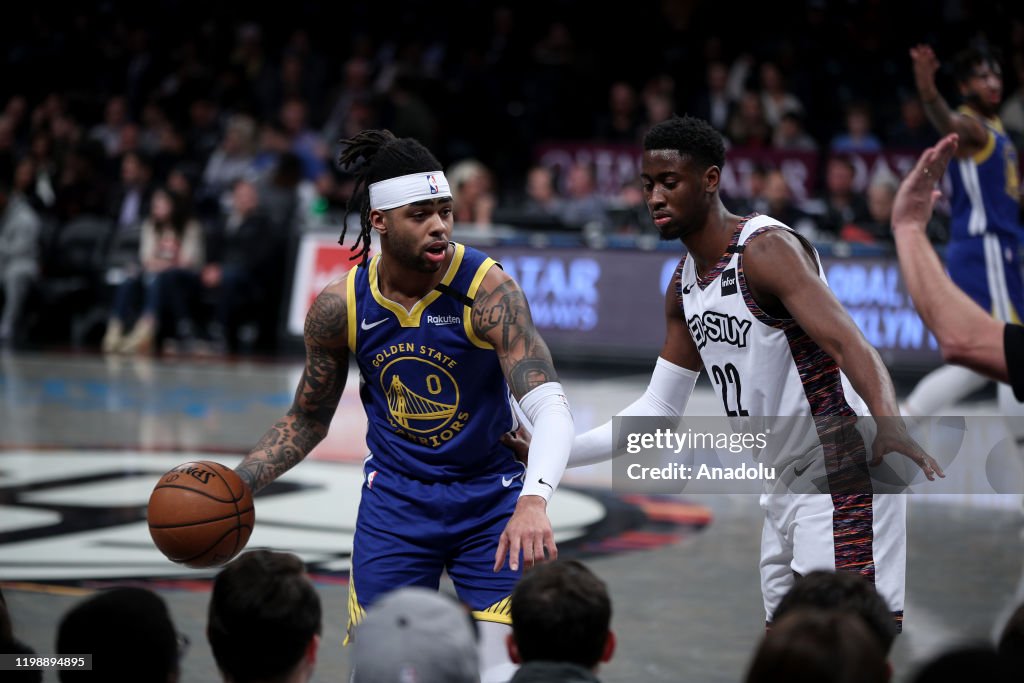 Brooklyn Nets vs Golden State Warriors : NBA