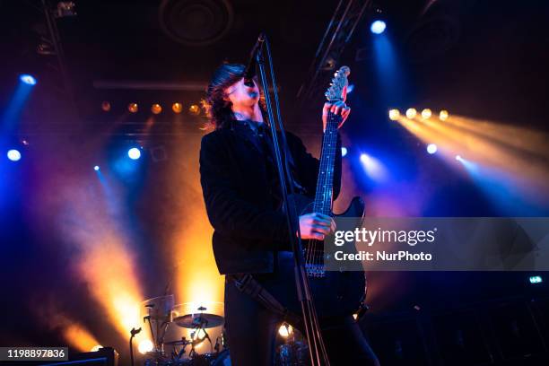 Ryan &quot;Van&quot; McCann from Catfish and the Bottlemen performs live at Alcatraz in Milan, Italy, on February 05 2020. Catfish and the Bottlemen...