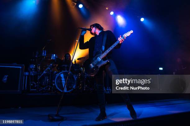 Ryan &quot;Van&quot; McCann from Catfish and the Bottlemen performs live at Alcatraz in Milan, Italy, on February 05 2020. Catfish and the Bottlemen...