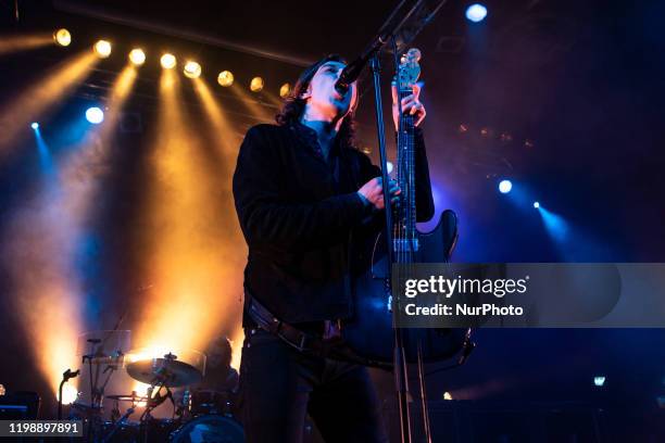 Ryan &quot;Van&quot; McCann from Catfish and the Bottlemen performs live at Alcatraz in Milan, Italy, on February 05 2020. Catfish and the Bottlemen...