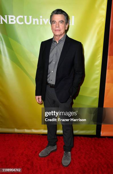 Peter Gallagher attends the 2020 NBCUniversal Winter Press Tour 45 at The Langham Huntington, Pasadena on January 11, 2020 in Pasadena, California.