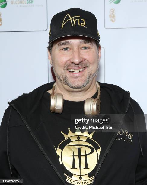 Phil Hellmuth attends the Celebrity Poker Gala held at Private Residence on January 11, 2020 in Beverly Hills, California.