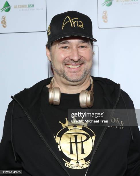 Phil Hellmuth attends the Celebrity Poker Gala held at Private Residence on January 11, 2020 in Beverly Hills, California.