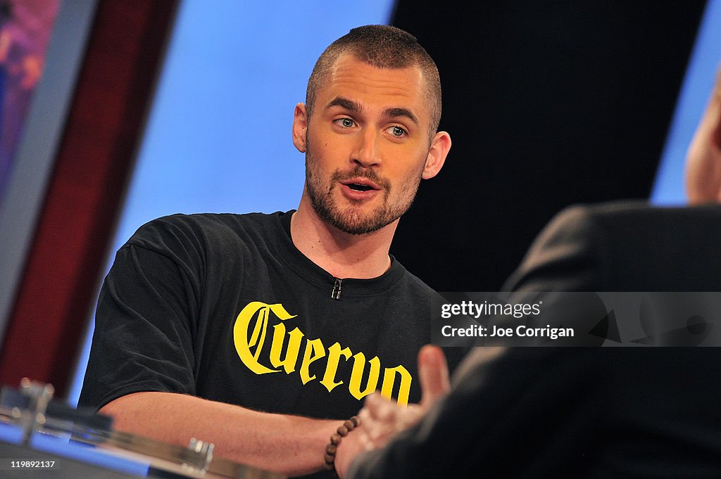 Kevin Love Visits FOX Business