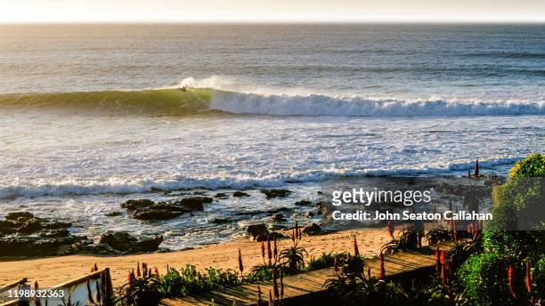 south africa, surfing at jeffrey's bay - jeffreys bay stock pictures, royalty-free photos & images