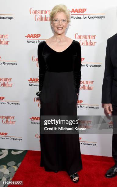 Annette Bening attends AARP The Magazine's 19th Annual Movies For Grownups Awards at Beverly Wilshire, A Four Seasons Hotel on January 11, 2020 in...