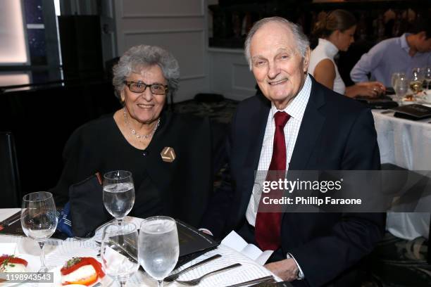 Arlene Alda and Alan Alda attend AARP The Magazine's 19th Annual Movies For Grownups Awards at Beverly Wilshire, A Four Seasons Hotel on January 11,...