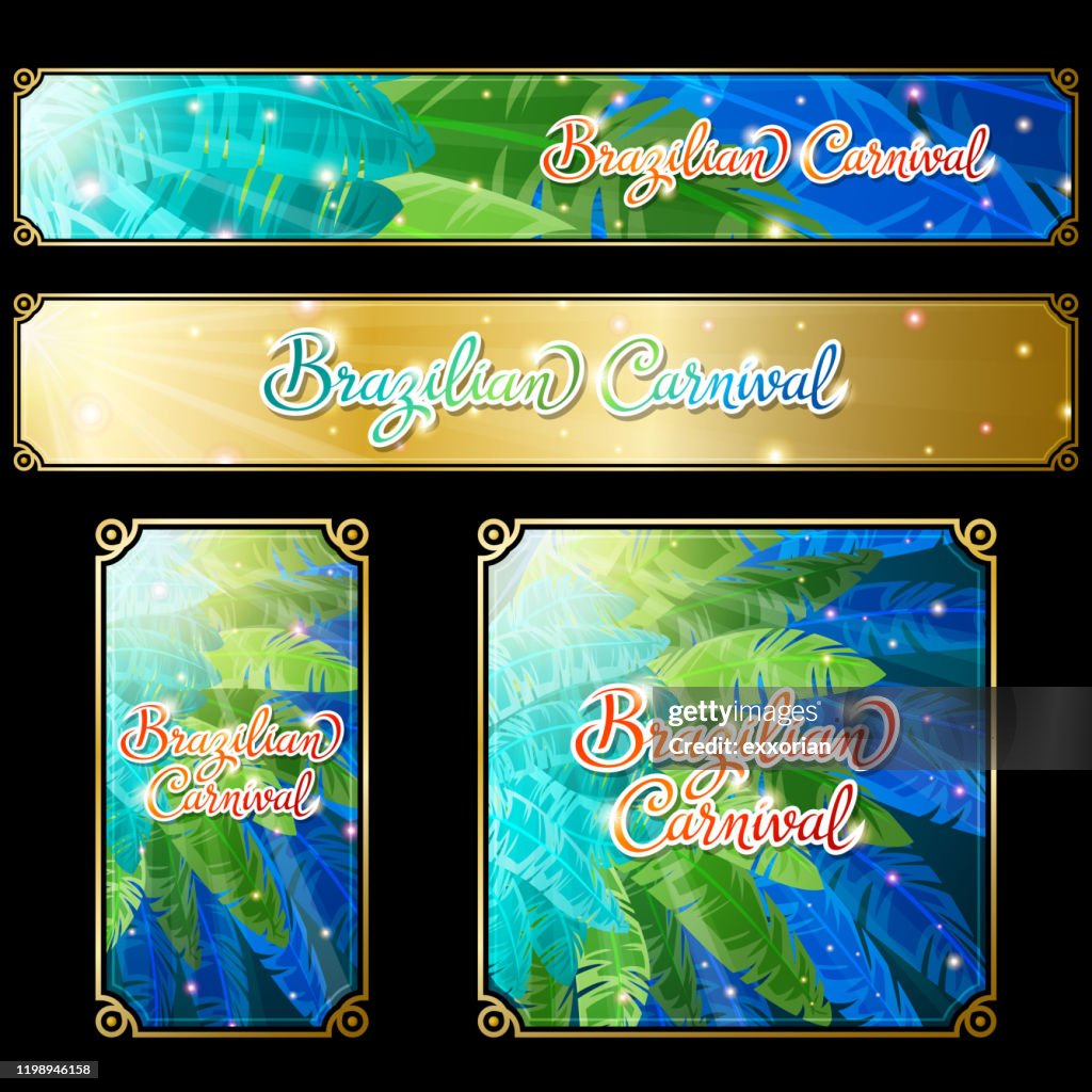Brazilian Carnival Web Banner