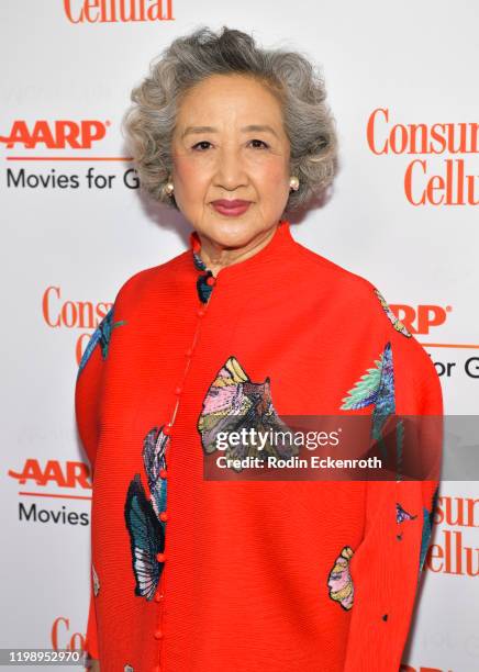 Zhao Shuzhen attends AARP The Magazine's 19th Annual Movies For Grownups Awards at Beverly Wilshire, A Four Seasons Hotel on January 11, 2020 in...