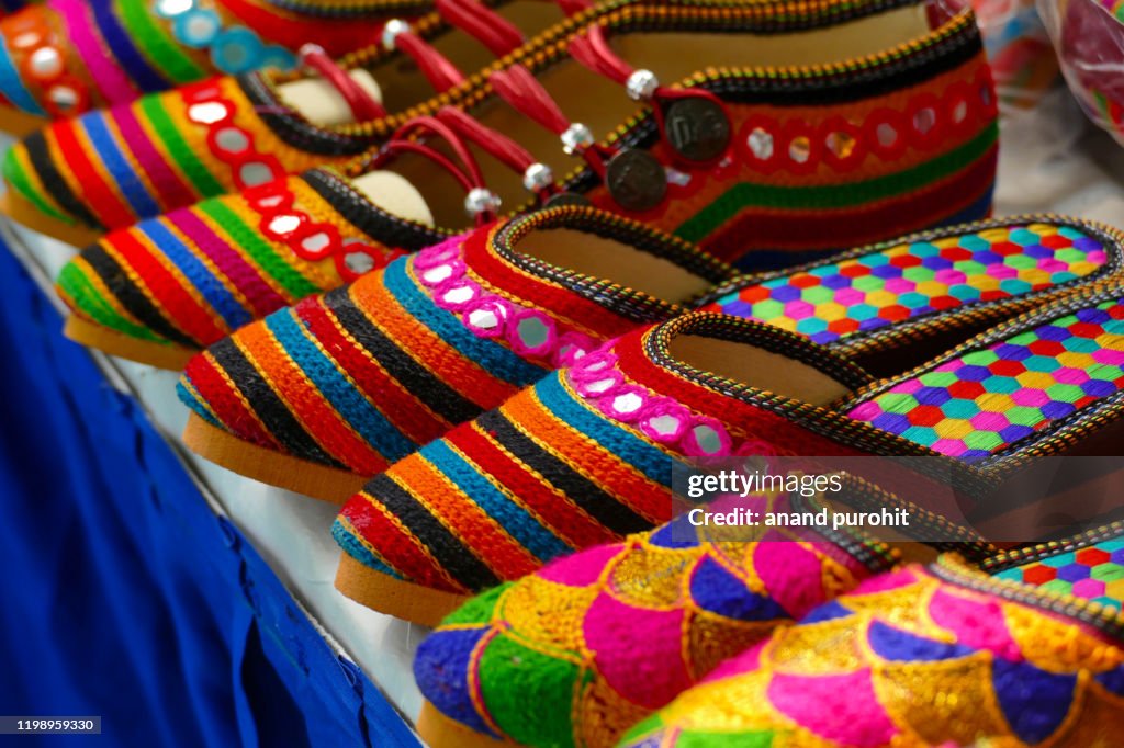 Colourful Handicraft Art, India