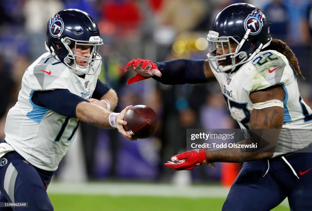 Divisional Round - Tennessee Titans v Baltimore Ravens