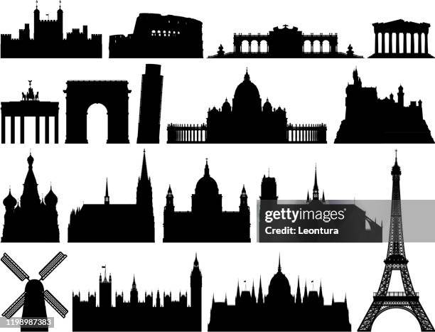 ilustrações, clipart, desenhos animados e ícones de monumentos europeus - colônia renânia