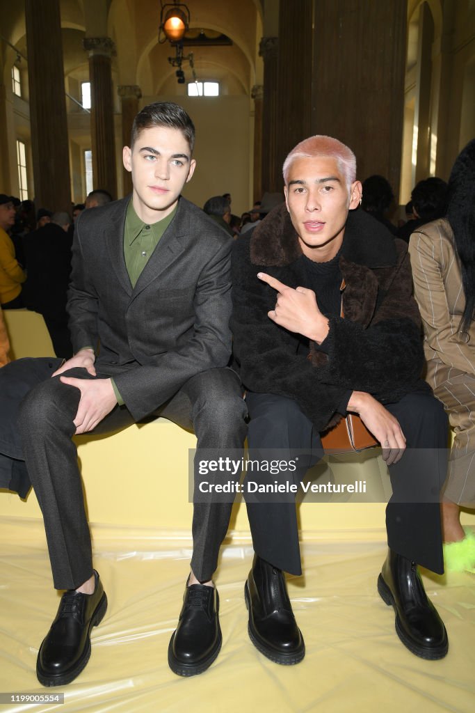 Salvatore Ferragamo - Front Row - Milan Men's Fashion Week Fall/Winter 2020/2021