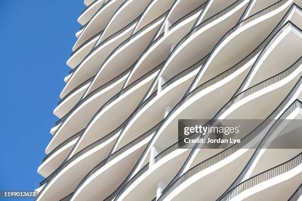 the geometry of the modern architecture - jordan weiss stock-fotos und bilder