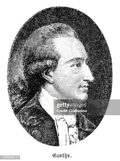 Goethe German 254 Illustration Of Goethe High Res Illustrations - Getty Images