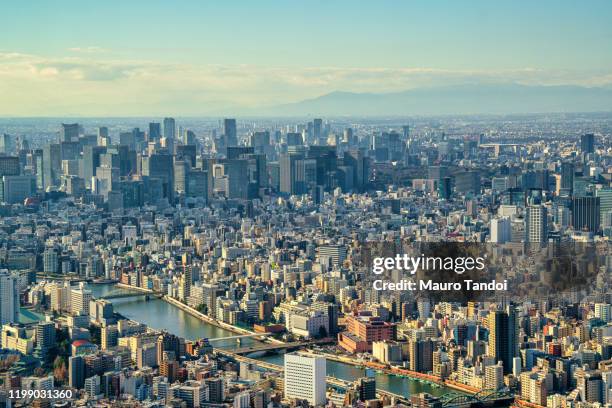 tokyo at dusk - mauro tandoi fotografías e imágenes de stock