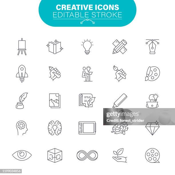creative icons - computer programmer team stock illustrations