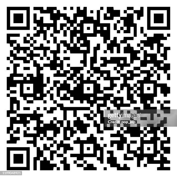 3548 - barcode 3 - qr code stock illustrations